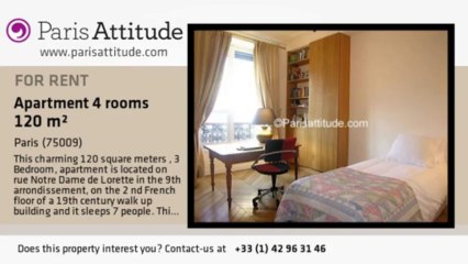 3 Bedroom Apartment for rent - Moulin Rouge/Pigalle, Paris - Ref. 6915