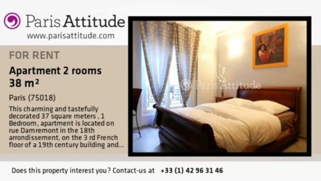 1 Bedroom Apartment for rent - Montmartre, Paris - Ref. 8163