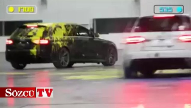 Paintball Oynayan Audi’ ler