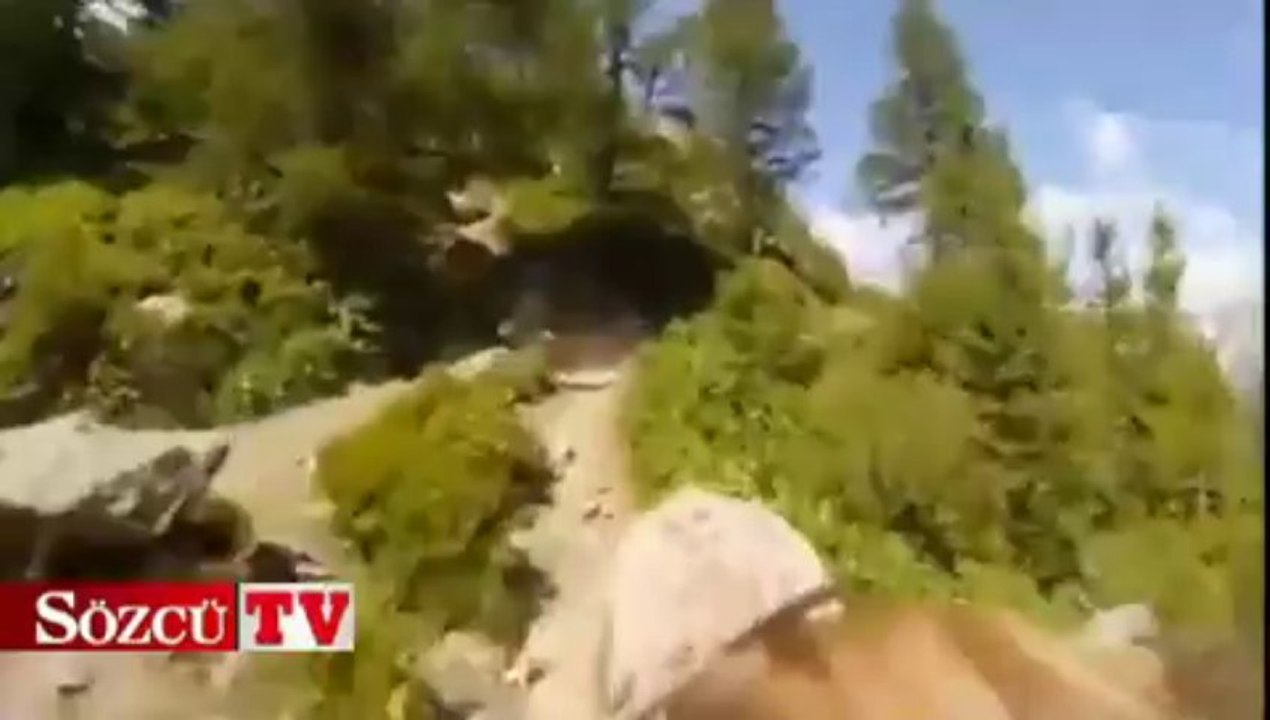 Kartalın gözünden uçuş anı