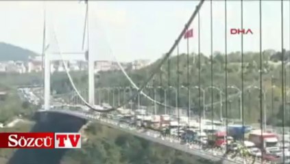 Köprü böyle sallandı!