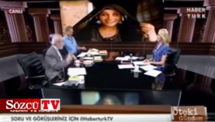 Canlı yayında gergin anlar