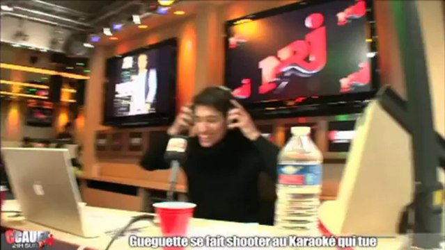 Gueguette se fait shooter au karaoké qui tue - C'Cauet sur NRJ