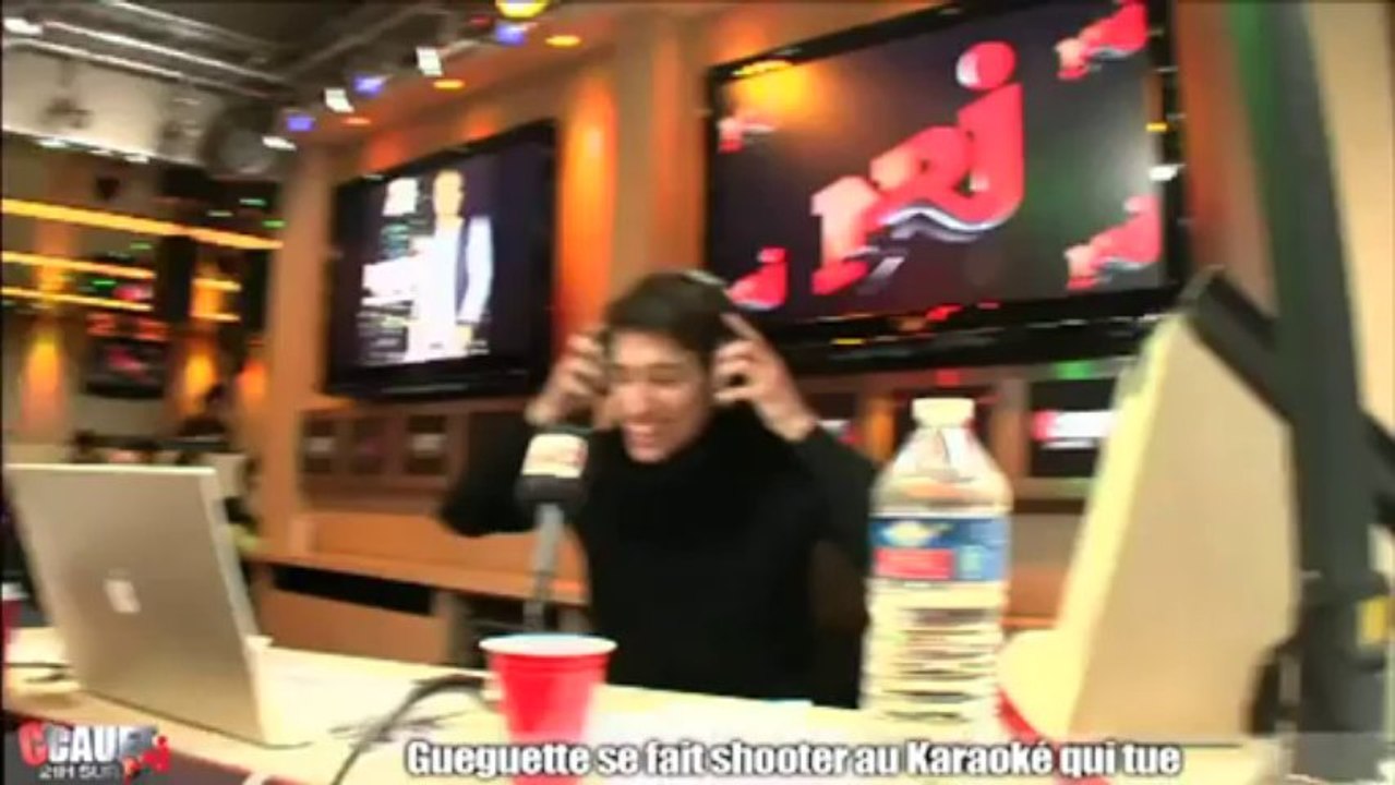 Gueguette se fait shooter au karaoké qui tue - C'Cauet sur NRJ