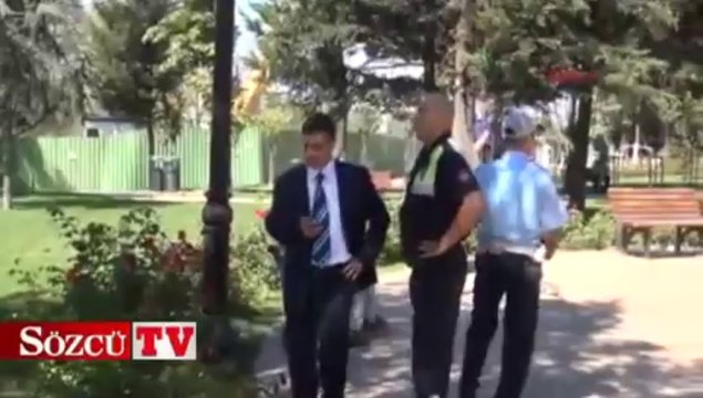 Erdoğan’ın evinin önünde esrarengiz olay