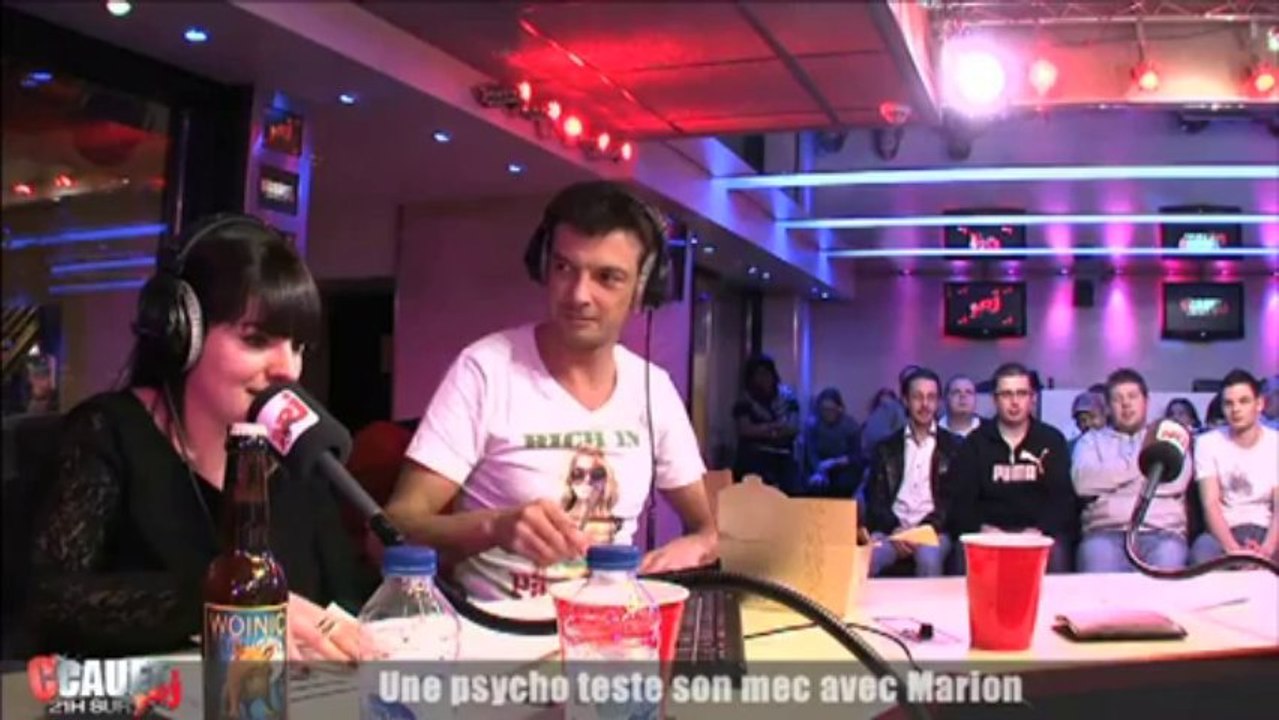 Une psycho teste son mec avec Marion - C'Cauet sur NRJ