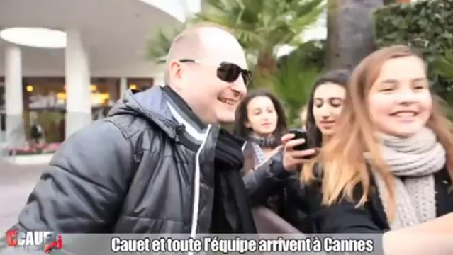 Cauet et toute l'équipe arrivent à Cannes - C'Cauet sur NRJ