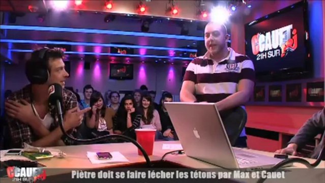 Piètre doit se faire lécher les tétons par Max - C'Cauet sur NRJ