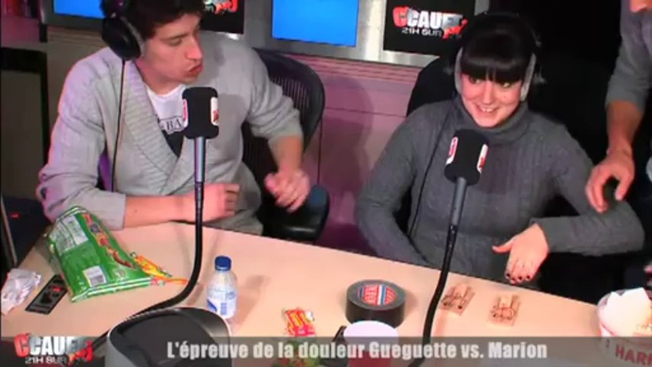 L'épreuve de la douleur : Gueguette vs Marion - C'Cauet sur NRJ