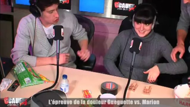 L'épreuve de la douleur : Gueguette vs Marion - C'Cauet sur NRJ