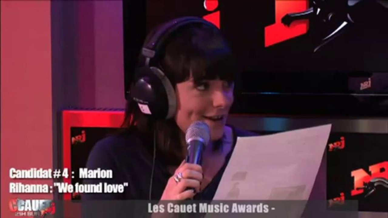 Cauet music awards - Marion - C'Cauet sur NRJ