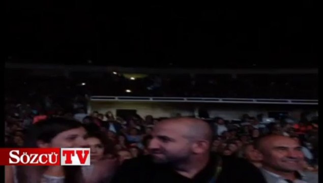 Tarkan konserinde ‘Gezi Parkı’ damgası