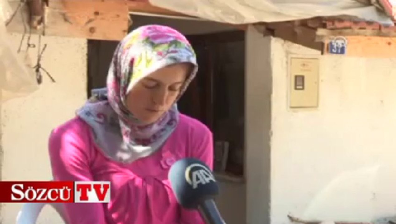 Koca dayağından dağa kaçtı