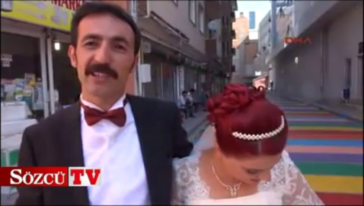 ‘Barış sokağı’nda aşk