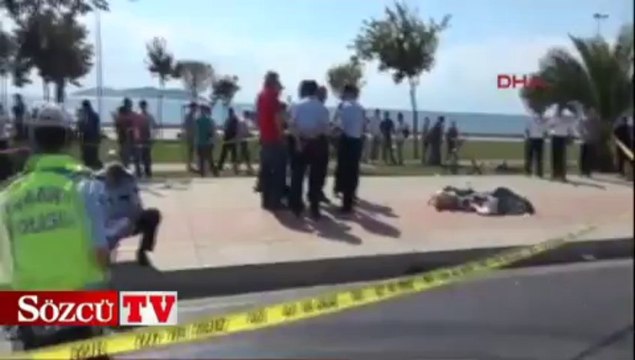 Maltepe sahil yolunda dehşet