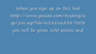 Goozex The Online game trading website
