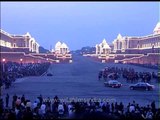 Rashtrapati Bhawan lighten up with decorative lights on Beating Retreat ceremony