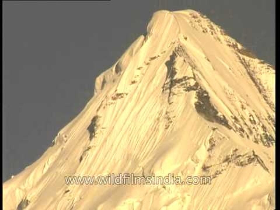Sudarshan Parbat looks stunning from Gangotri!