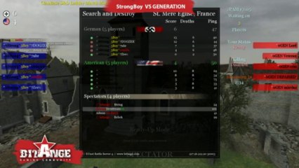 Bitange SD 2013 // StrongBoy vs GENERATION // carentan,dawnville//