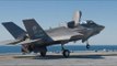 F-35B makes its first vertical landing on USS Wasp