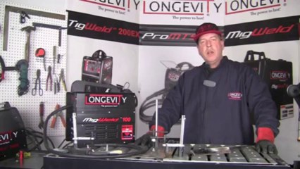 LONGEVITY MIGWELD 100 SETUP BASICS AND REVIEW - 90 AMP FLUX CORE MIG WELDER