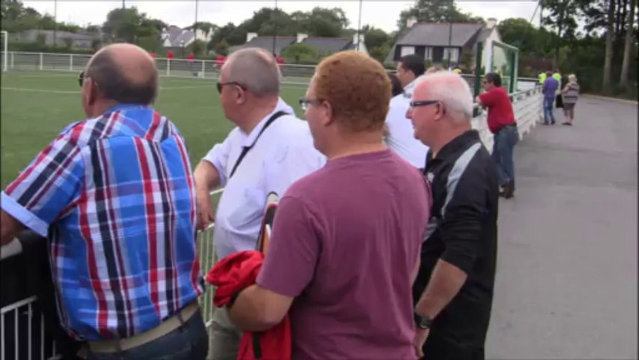 Avant match COupe de France à Pleyben
