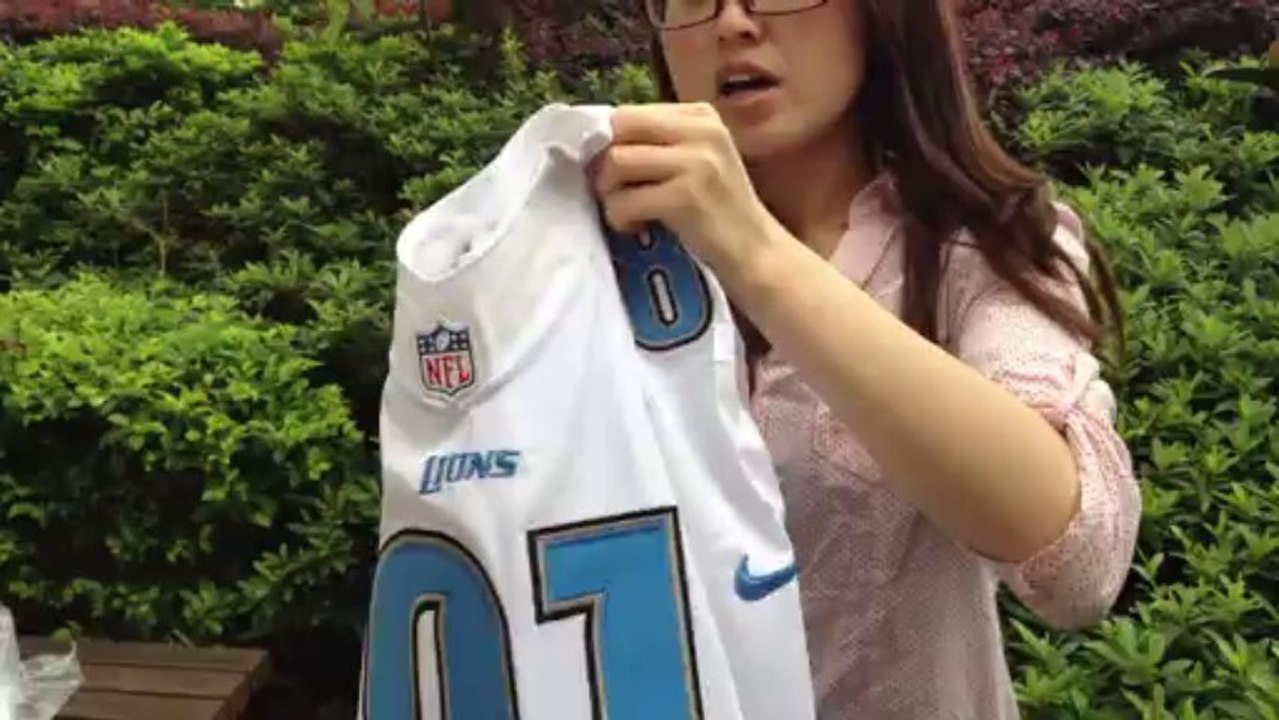 Detroit Lions Calvin Johnson Nike NFL jerseys - white