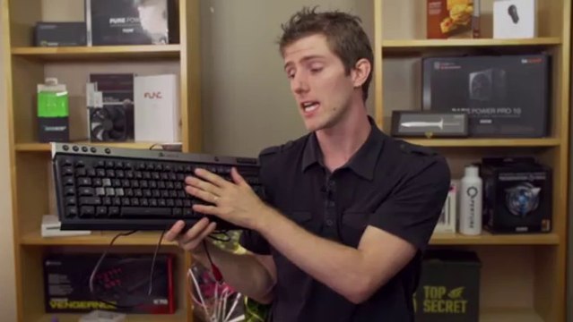 Corsair Raptor K30 Gaming Keyboard Unboxing & Overview