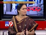 TDP leader Shobha Hymavathi on AP politics with NRIs - Varadhi - USA - Part 3