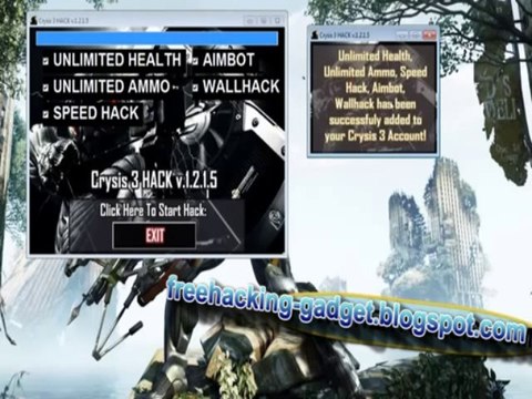 # Now Available 100% working cheats Crysis 3 Hack 2013