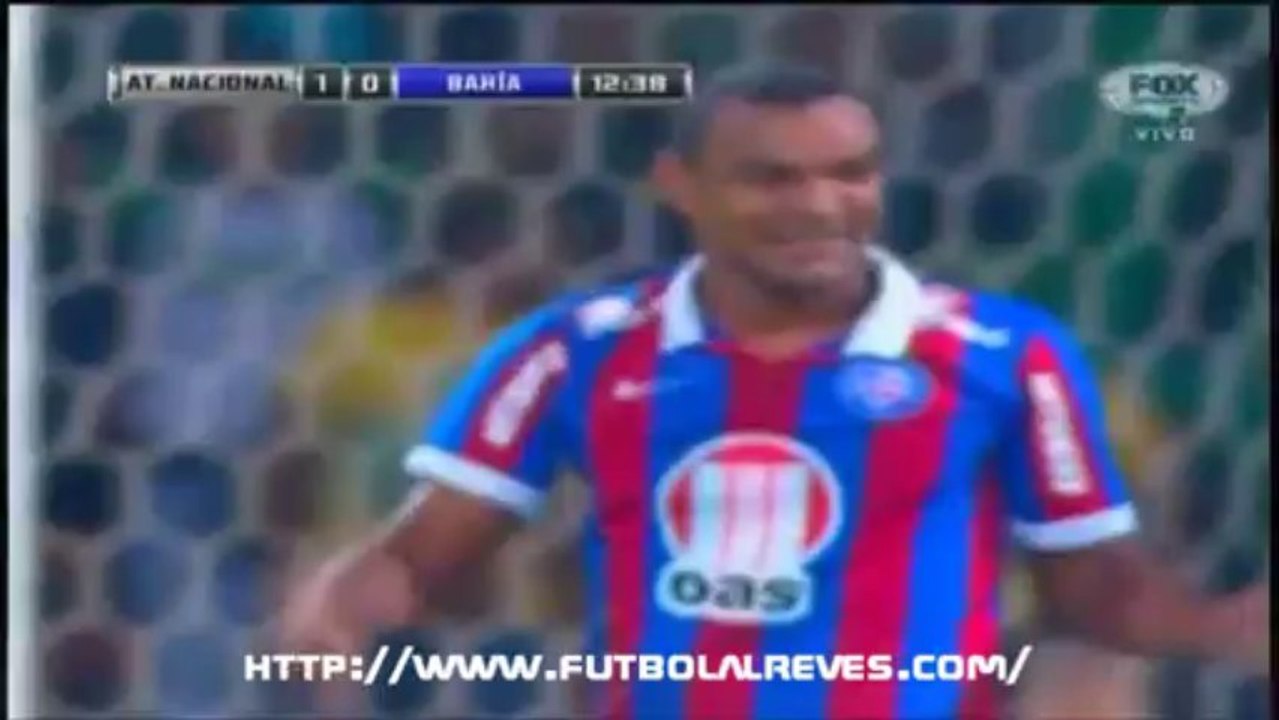 Atlético Nacional 1-0 Bahía (Múnera Eastman) - Octavos de Final (Ida) Copa Sudamericana 2013