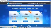 Authentic Followers Review ( Best Promotion Tool On The Web )