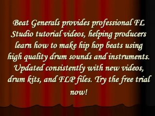 Beat Generals Teaches You How To Make Hip Hop Beats