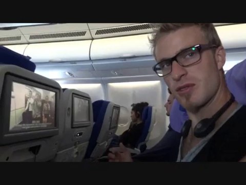 Cours de Tai Chi dans l'avion