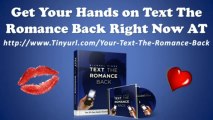 Text The Romance Back By Michael Fiore | Text The Romance Back Does It Work