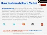 China Cordyceps Militaris Market