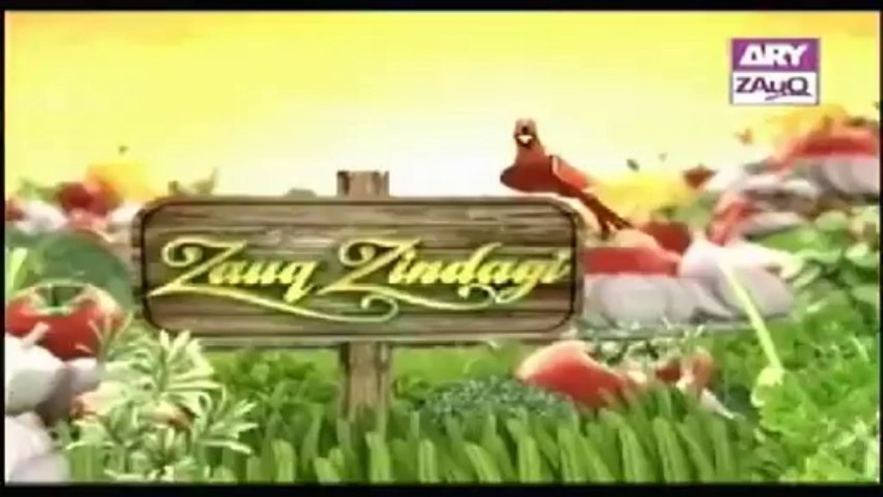 Zauq Zindagi, Dr Khurram Musheer, 26-09-13