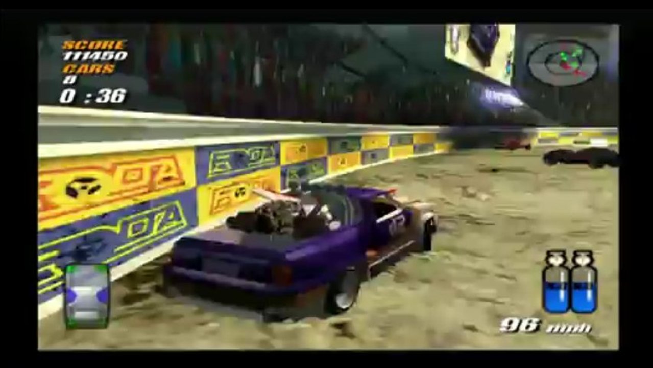 Detruction Derby Arenas Destruction Bowl gameplay Match 2