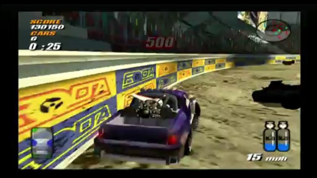 Detruction Derby Arenas Destruction Bowl gameplay Match 1