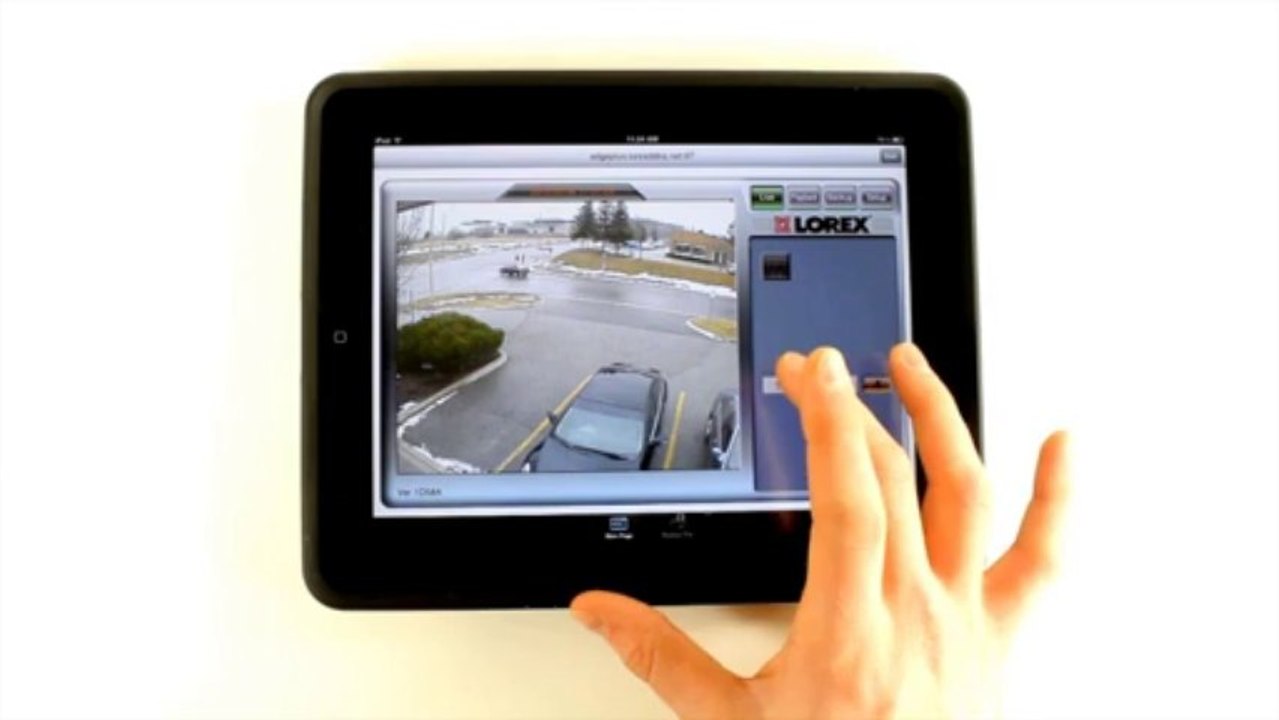 Lorex 8-Channel Video Security DVR with 4 Digital Wireless Security Cameras iPad and iPhone App for Eco Series DVR