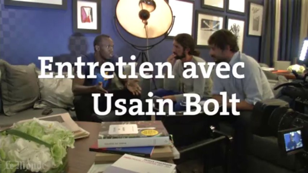 Dopage, performances, objectifs : Usain Bolt répond aux questions du "Monde"