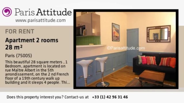 1 Bedroom Apartment for rent - Quartier Latin/St Michel, Paris - Ref. 6922