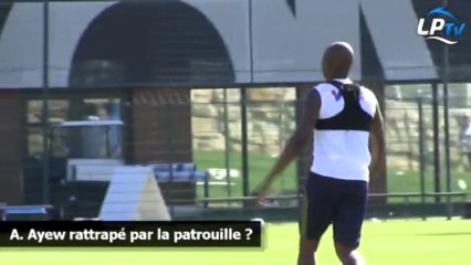 A. Ayew rattrapé par la patrouille ?
