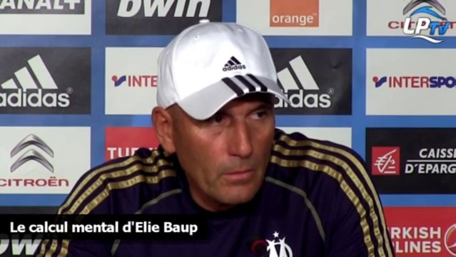 Le calcul mental d'Élie Baup