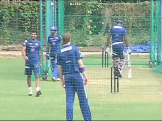 Mumbai sweat it out ahead of their match against Lions
