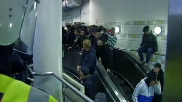 Rocket-speed escalator! Bye bye hooligans...