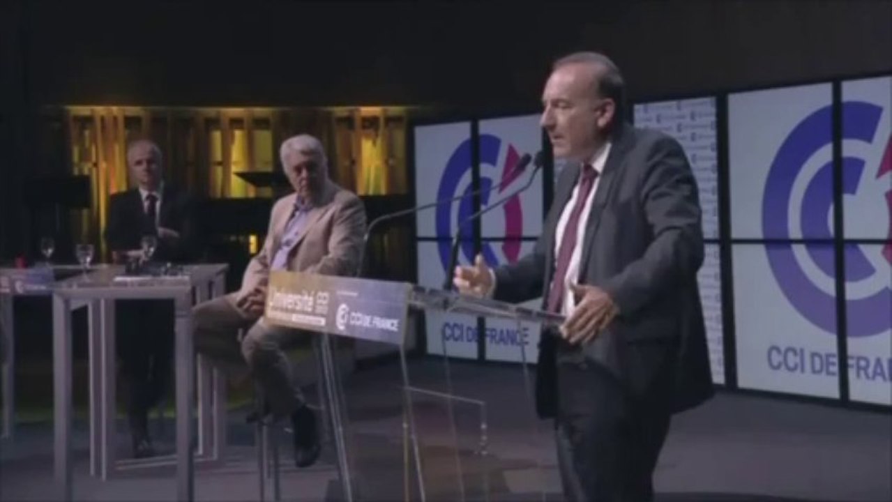 Université des CCI 2013 - Intervention de Pierre Gattaz, président du Medef