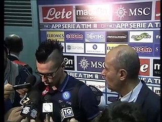 Napoli-Sassuolo 1-1 - Hamsik: "Passo falso ma siamo soddisfatti" (26.09.13)