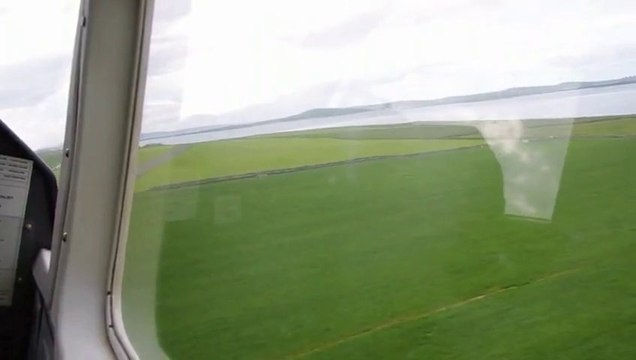 World's Shortest Commercial Flight in Scotland Westrays Islands!!
