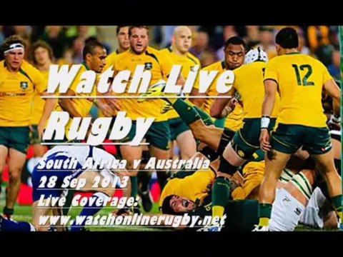 Watch Live Stream Springboks vs Wallabies 28 Sep 2013
